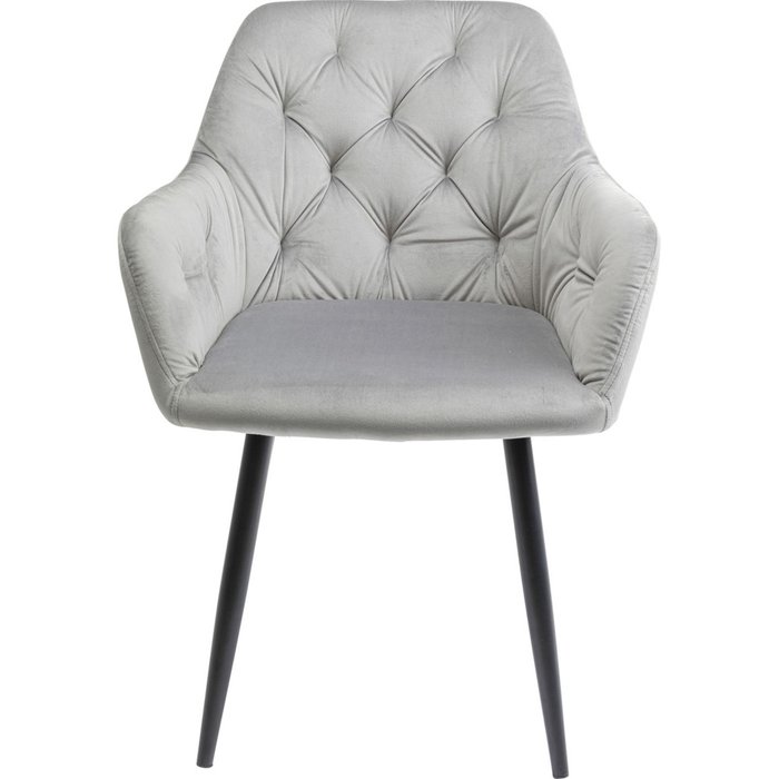 Стул Kira светло-серого цвета - купить Обеденные стулья по цене 26750.0