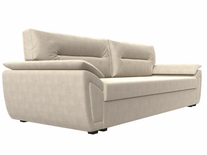 Прямой диван-кровать Нэстор Лайт бежевого цвета - лучшие Прямые диваны в INMYROOM