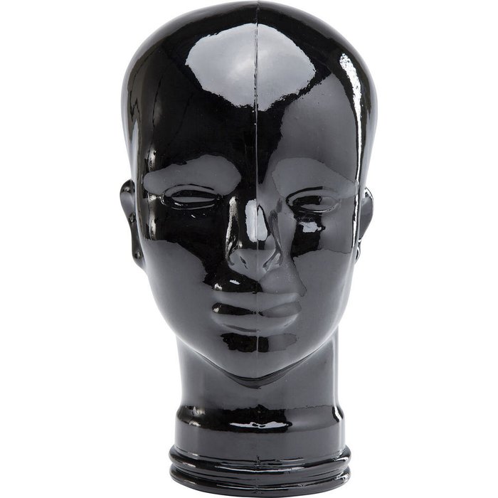 Предмет декоративный Head черного цвета