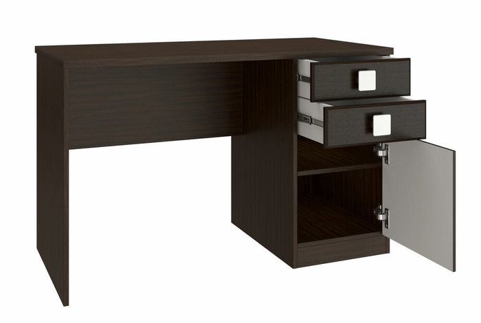 Стол письменный Анастасия темно-коричневого цвета - лучшие Письменные столы в INMYROOM