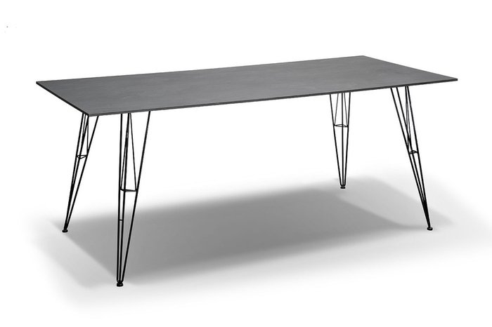 Обеденный  стол Руссо цвета серый гранит - купить Садовые столы по цене 45885.0