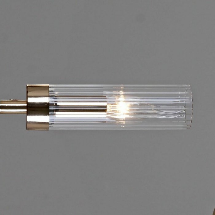 Люстра на штанге IL5608-8CST-79 GD (стекло, цвет прозрачный) - лучшие Потолочные люстры в INMYROOM