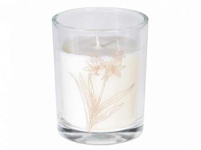 Свеча в банке Fuma Re Bamboo Sygercane белого цвета - купить Свечи по цене 990.0