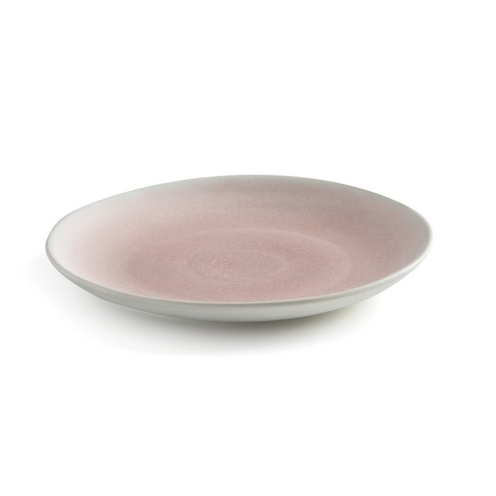 Комплект из четырех десертных тарелок Lagos розового цвета