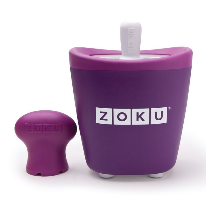 Набор для приготовления мороженого Zoku single quick pop maker фиолетовый