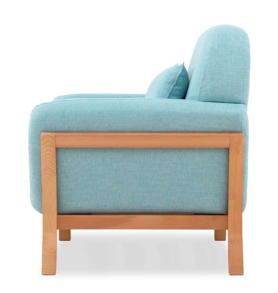 Кресло Йоко голубого цвета - лучшие Интерьерные кресла в INMYROOM