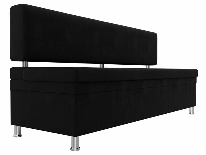 Прямой диван Стайл черного цвета - лучшие Прямые диваны в INMYROOM