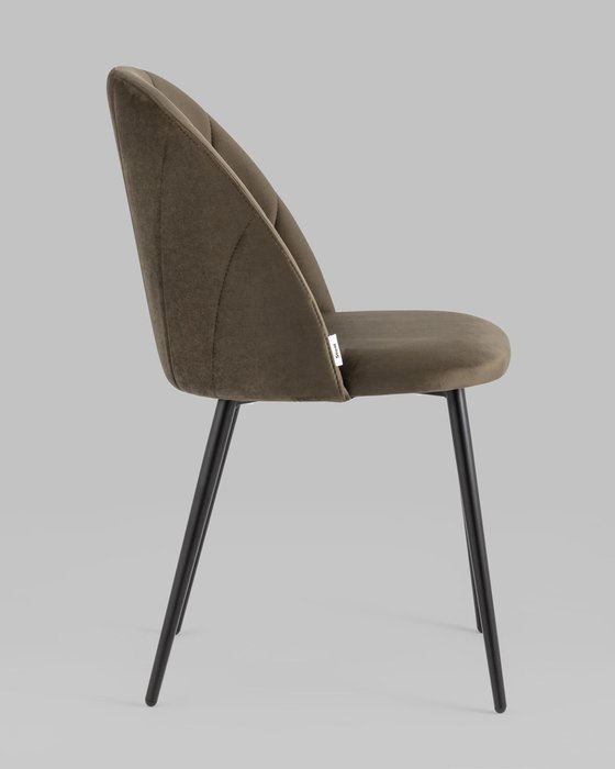 Стул Логан коричневого цвета - лучшие Обеденные стулья в INMYROOM