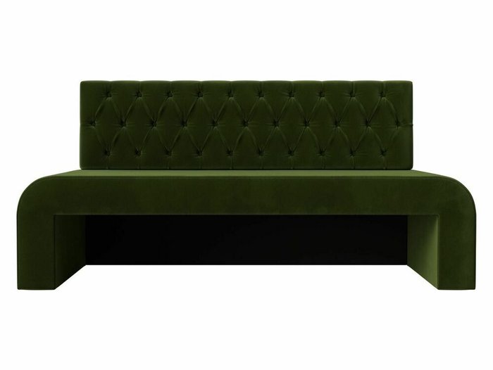 Прямой диван Кармен Люкс зеленого цвета - купить Прямые диваны по цене 25999.0