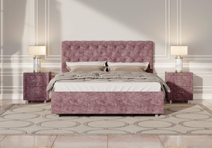 Кровать Florence 180х200 бежевого цвета без основания и подъемного механизма - купить Кровати для спальни по цене 32500.0