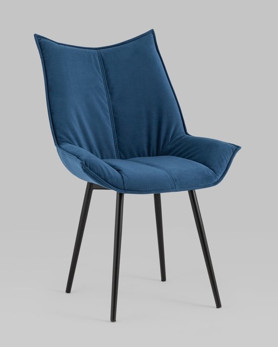 Стул Осло синего цвета  - купить Обеденные стулья по цене 8990.0