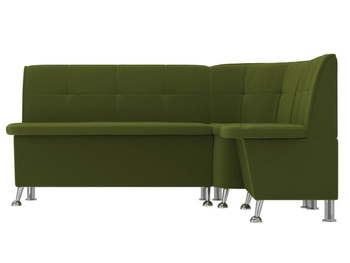 Угловой диван Феникс зеленого цвета правый угол - купить Угловые диваны по цене 35990.0