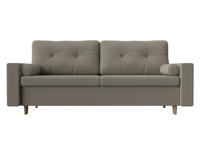 Прямой диван-кровать Белфаст серо-бежевого цвета - купить Прямые диваны по цене 43999.0