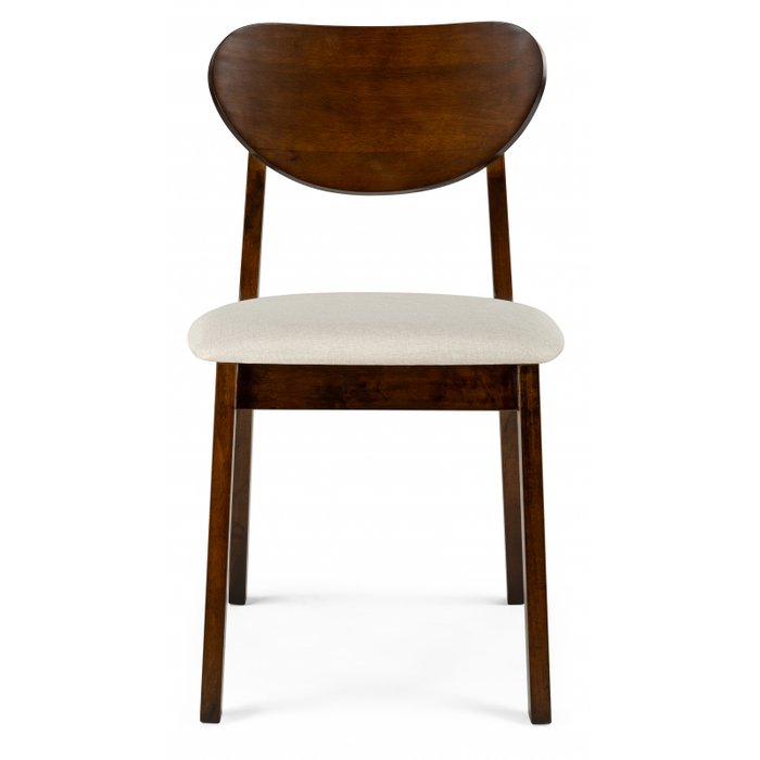 Обеденный стул Loid коричнево-бежевого цвета - купить Обеденные стулья по цене 6590.0