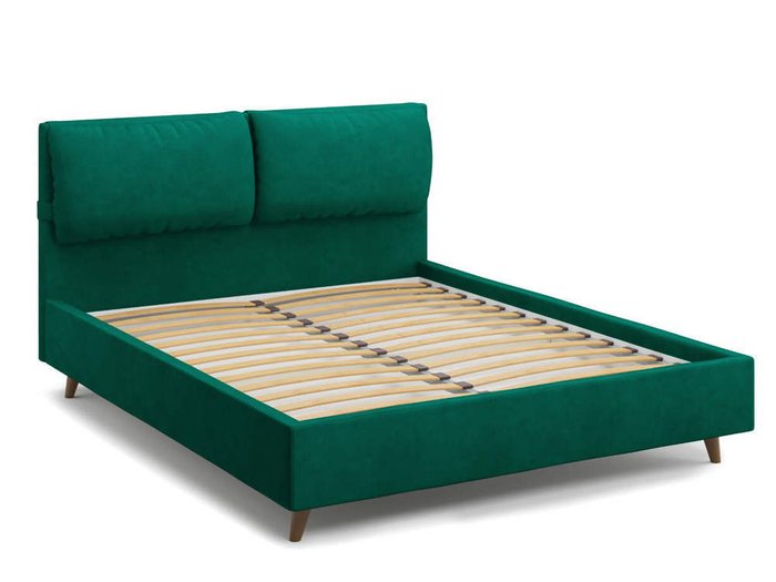 Кровать Trazimeno 140х200 зеленого цвета - купить Кровати для спальни по цене 36000.0