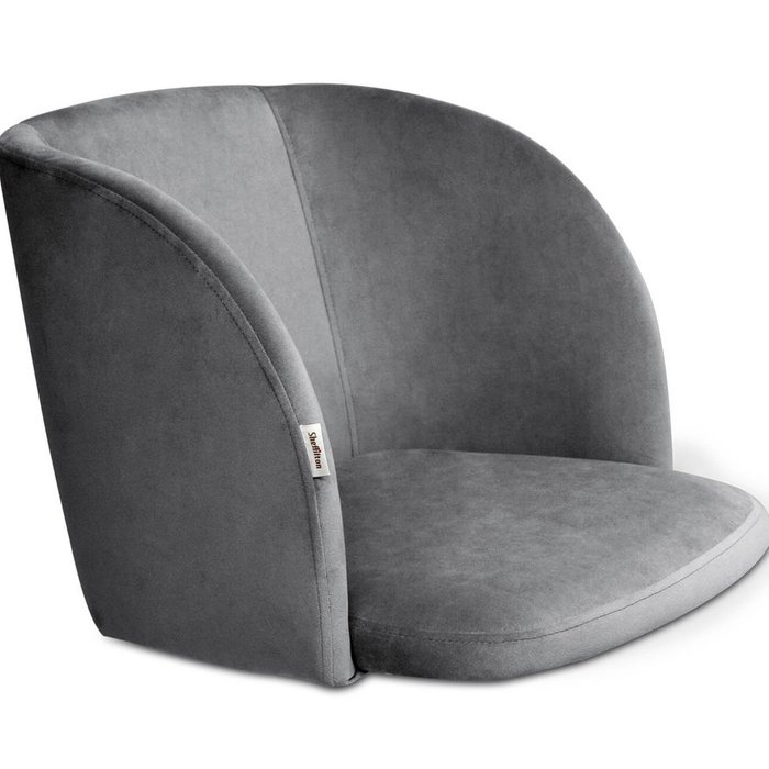 Стул барный Giausar серого цвета - купить Барные стулья по цене 26265.0