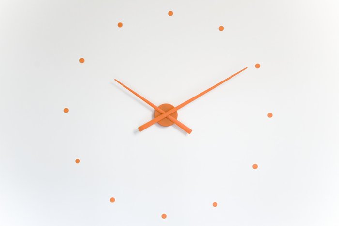 Настенные часы OJ Pumpkin тыквенного цвета