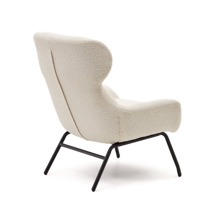 Кресло Belina белого цвета   - лучшие Интерьерные кресла в INMYROOM