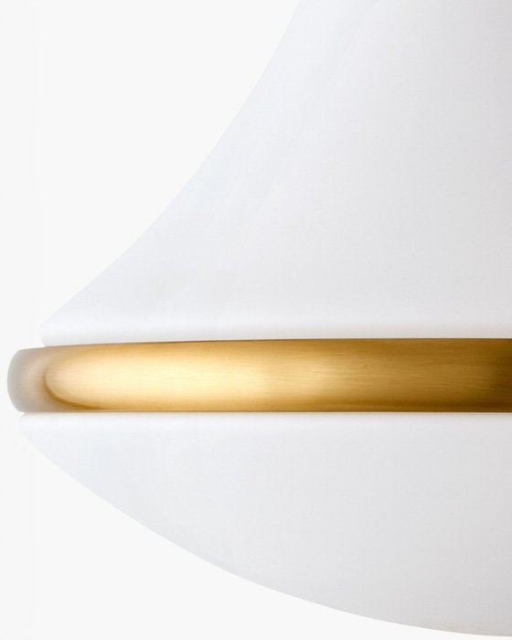 Золотистый подвесной светильник "Ларна" - лучшие Подвесные светильники в INMYROOM Золотистый подвесной светильник "Ларна" - лучшие Подвесные светильники в INMYROOM