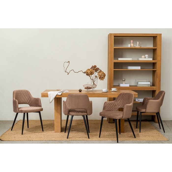 Стул Burgos коричневого цвета - купить Обеденные стулья по цене 6900.0