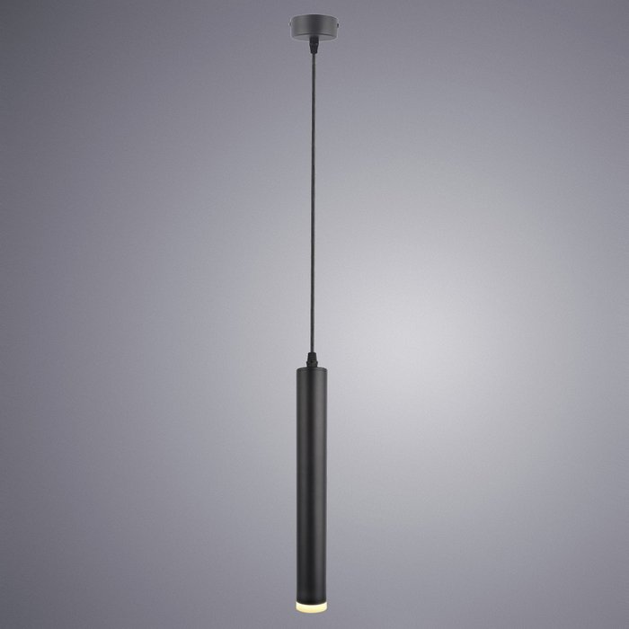 Подвесной светодиодный светильник Arte Lamp черного цвета - купить Подвесные светильники по цене 3990.0