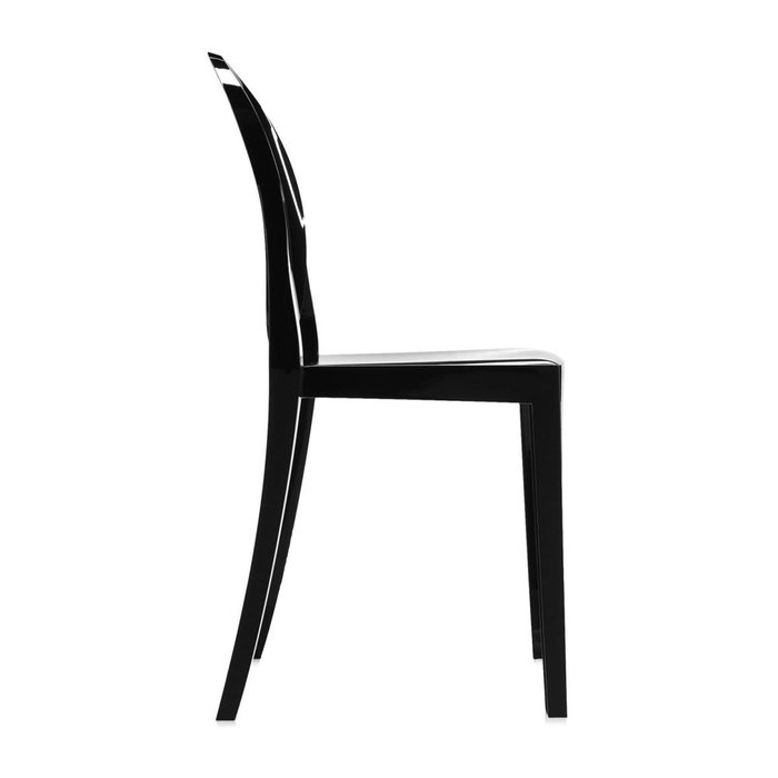 Стул Victoria Ghost черного цвета - купить Обеденные стулья по цене 33210.0