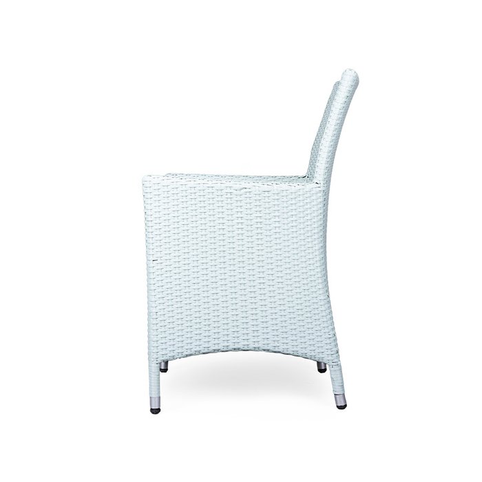 Кресло Rattan белого цвета - купить Садовые кресла по цене 6500.0