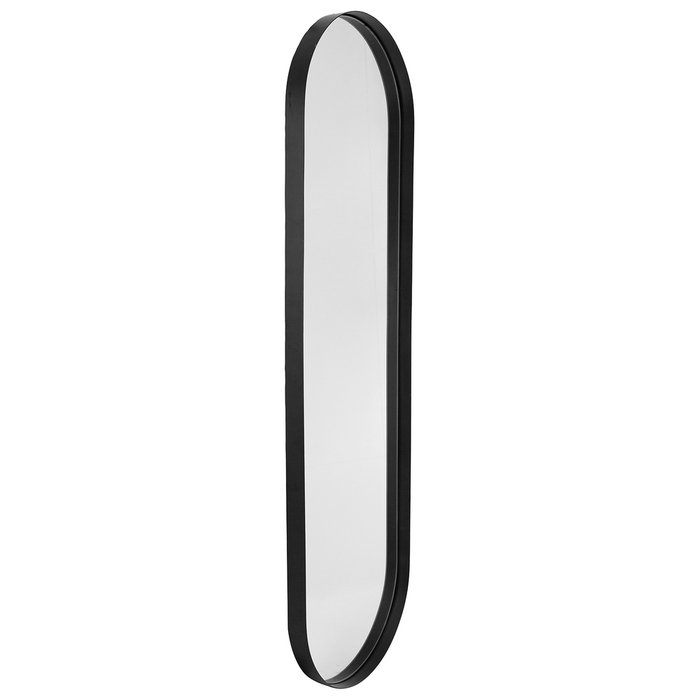 Зеркало настенное Мальме блэк черного цвета    - купить Настенные зеркала по цене 7990.0