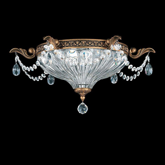 Потолочный хрустальный светильник Schonbek Milano   - купить Потолочные люстры по цене 220750.0