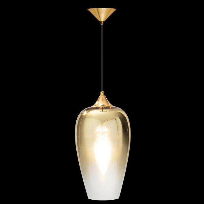 Подвесной светильник Fade Pendant Light золотого цвета - лучшие Подвесные светильники в INMYROOM