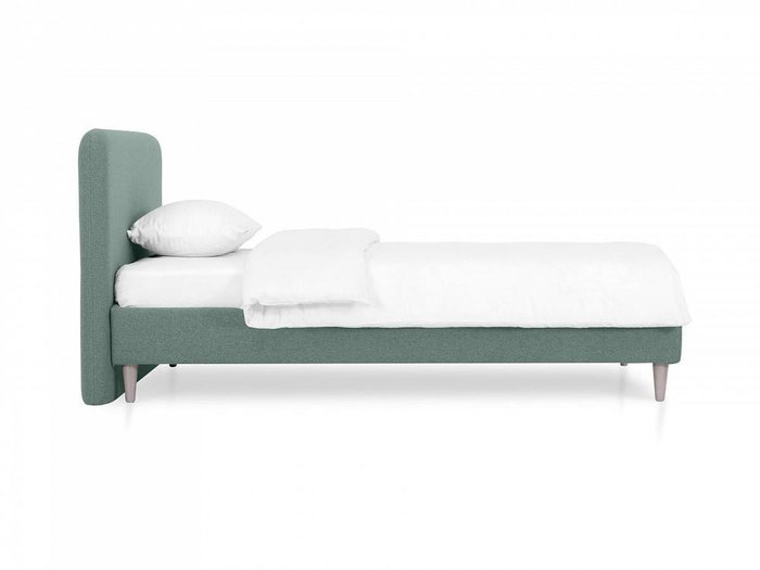 Кровать Prince Philip L 120х200 бирюзового цвета  - купить Кровати для спальни по цене 52020.0
