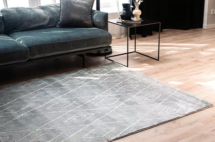 Ковер Ecotouch 160x230 серого цвета - купить Ковры по цене 7783.0