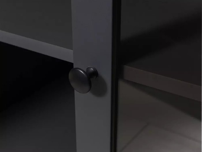 Композиция Caprio g1 серого цвета - лучшие Гостиные гарнитуры в INMYROOM