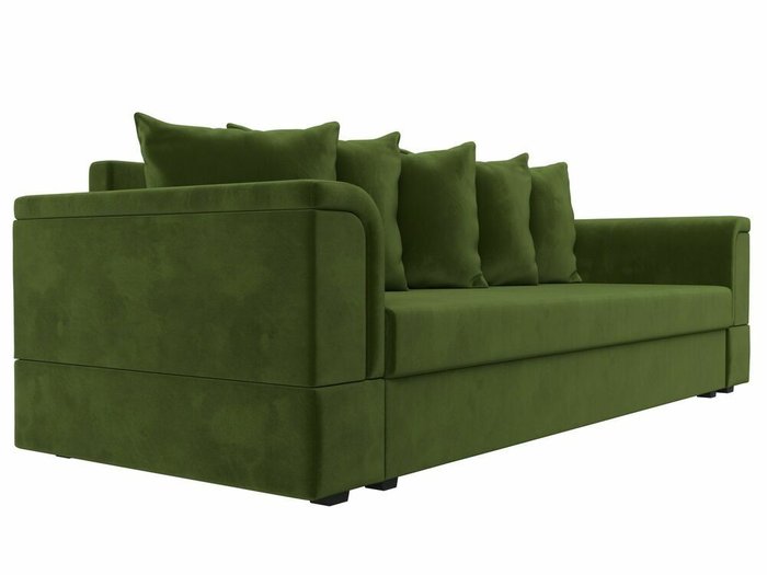 Диван-кровать Лига 005 зеленого цвета  - лучшие Прямые диваны в INMYROOM