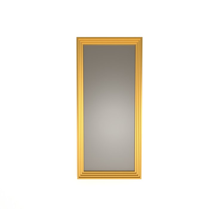Прямоугольное интерьерное зеркало Scala rettangolo в декоративной раме
