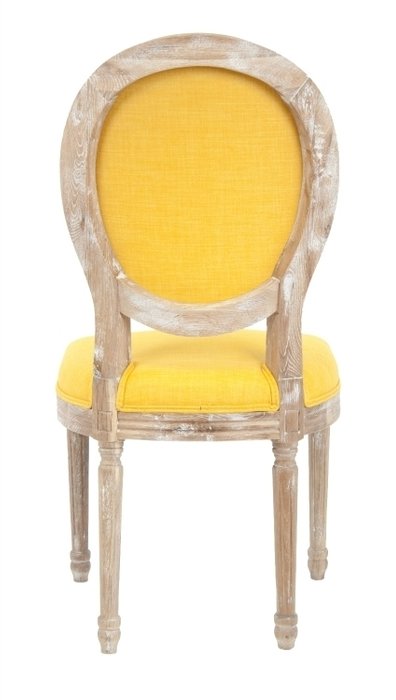 Стул Miro Yellow с мягкой обивкой - лучшие Обеденные стулья в INMYROOM