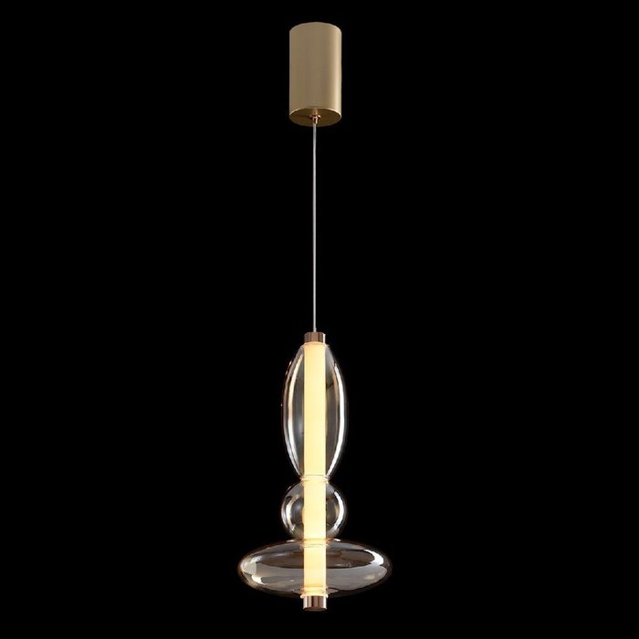Подвесной светильник QUASAR SP10W LED AMBER (стекло, цвет янтарный)