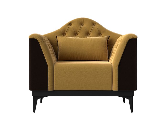 Кресло Флорида желто-коричневого цвета - купить Интерьерные кресла по цене 31999.0