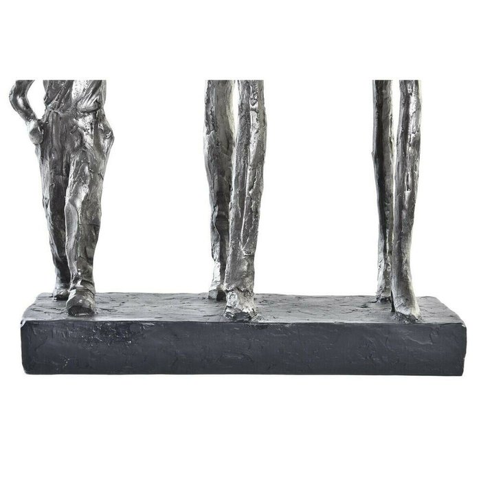 Декоративная фигура Серебристый Чёрный Смола современный Семья (26 x 11,5 x 41,5 cm) - купить Фигуры и статуэтки по цене 9725.0