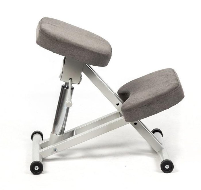 Коленный стул ProStool серого цвета - лучшие Офисные кресла в INMYROOM