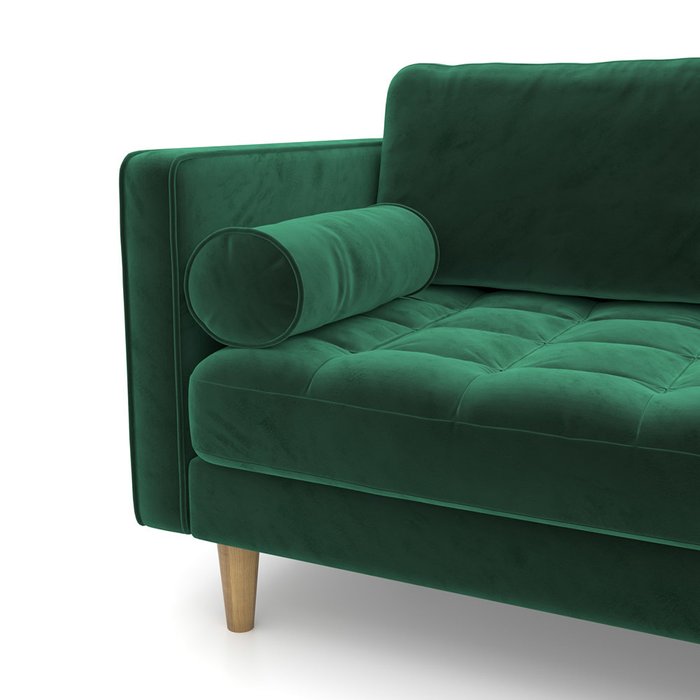 Диван модульный Scott ST зеленого цвета - лучшие Угловые диваны в INMYROOM