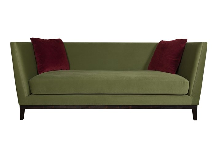 Диван Lotrek зеленого цвета - купить Прямые диваны по цене 103350.0