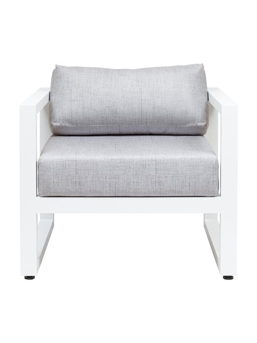 Садовое кресло Capri бело-серого цвета - купить Садовые кресла по цене 53110.0