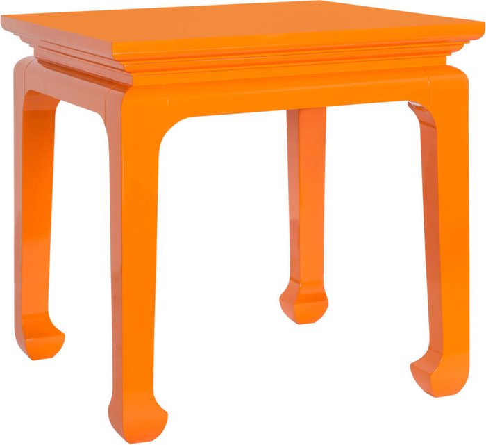 Стол журнальный Orange Teon оранжевого цвета
