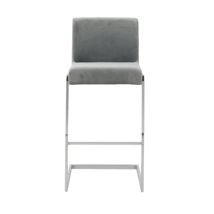 Барный стул серого цвета - купить Барные стулья по цене 15400.0