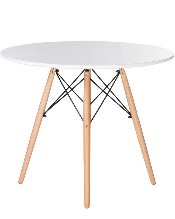 Стол обеденный Chelsea белого цвета - купить Обеденные столы по цене 9660.0