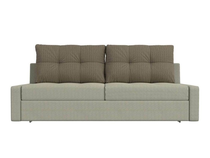 Прямой диван-кровать Мартин светло-коричневого цвета - купить Прямые диваны по цене 39999.0