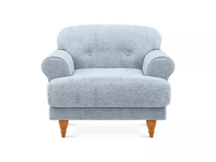 Кресло Italia голубого цвета - купить Интерьерные кресла по цене 52650