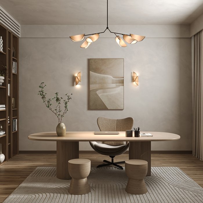 Настенный светильник (бра) Maytoni MOD225WL-02B1 Organic Modern - лучшие Бра и настенные светильники в INMYROOM