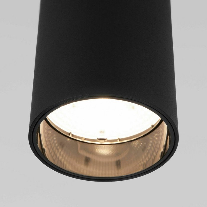 Накладной светодиодный светильник Diffe черного цвета - купить Накладные споты по цене 4910.0